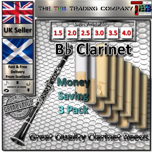 Clarinet reeds flat size - clarinet,