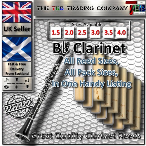 Clarinet reeds flat size - flat,
