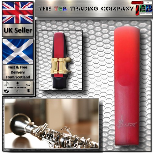 Clarinet resin reeds - clarinet, red