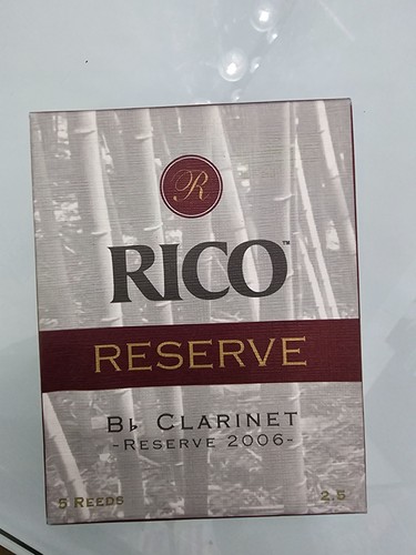 Rico reserve clarinet - clarinet, reeds