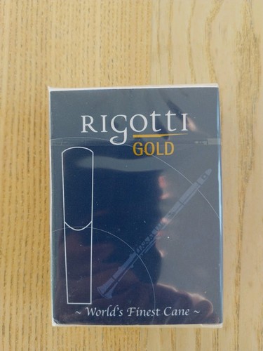 Rigotti gold clarinet - bb, reeds