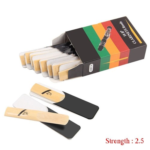 10pcs clarinet reeds 5 - bb, 2.5