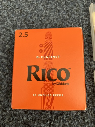 Rico clarinet reeds new - rico,