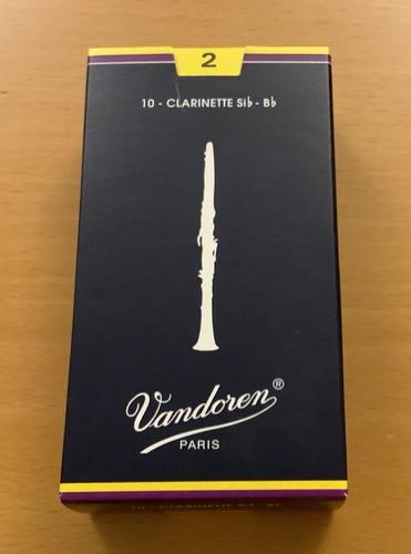 Vandoren clarinet reeds - bb,