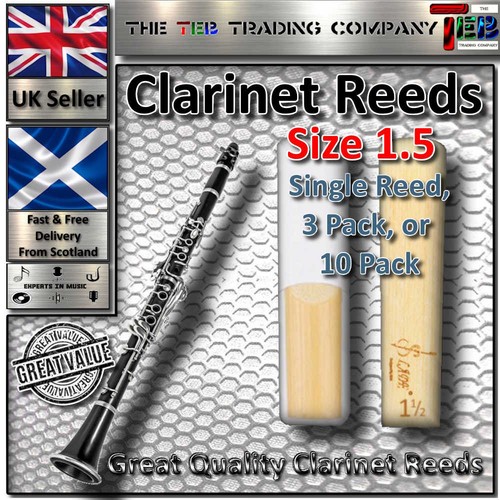 Clarinet reeds flat - -,